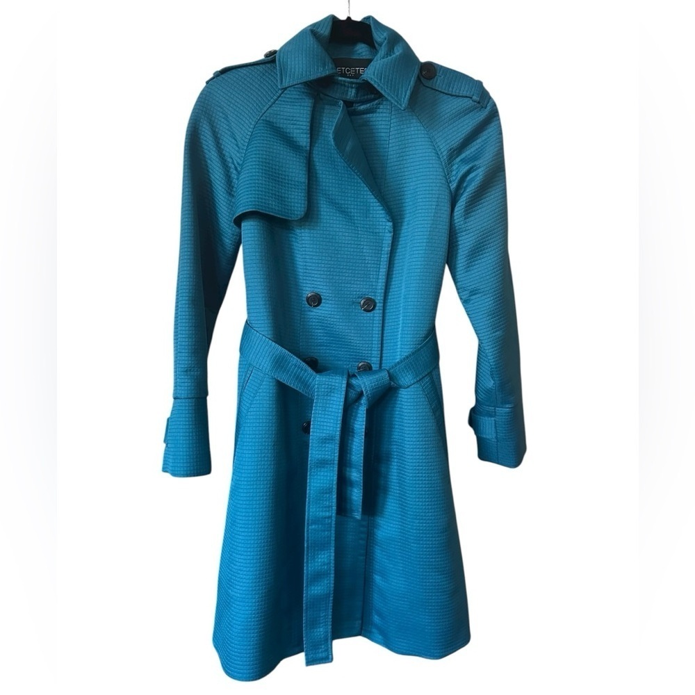 Etcetera Turquoise beautiful Coat size 00